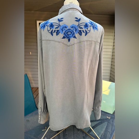 Ladies XL Stetson Western Shirt - Picture 4 of 8